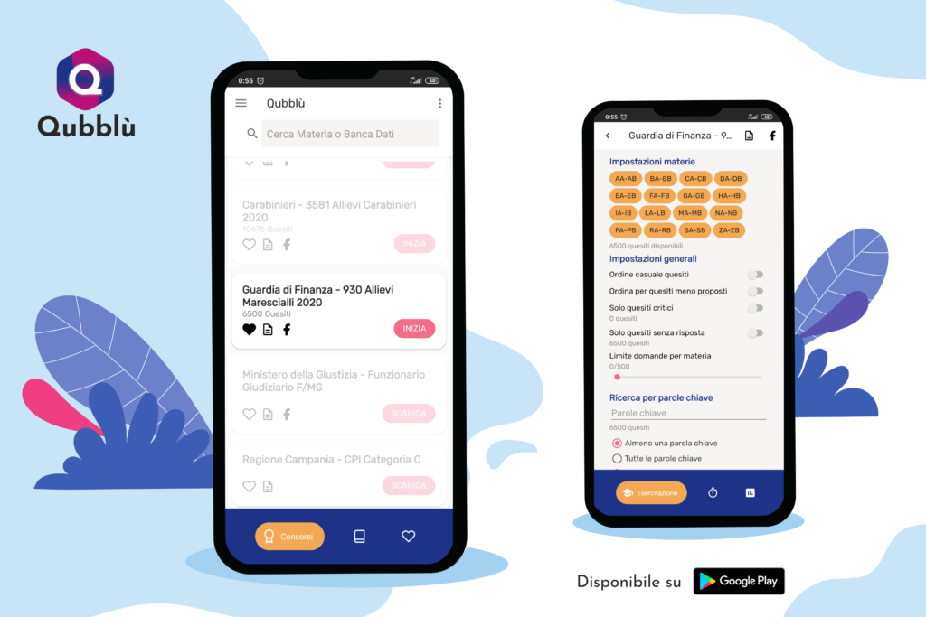 Screnshot Qubblu App